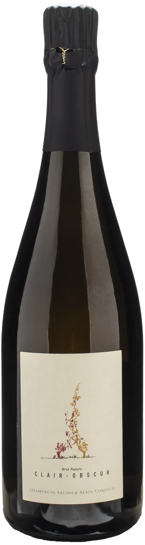 Salima & Alain Cordeuil Champagne Clair Obscur Brut Nature - Bottle Hero