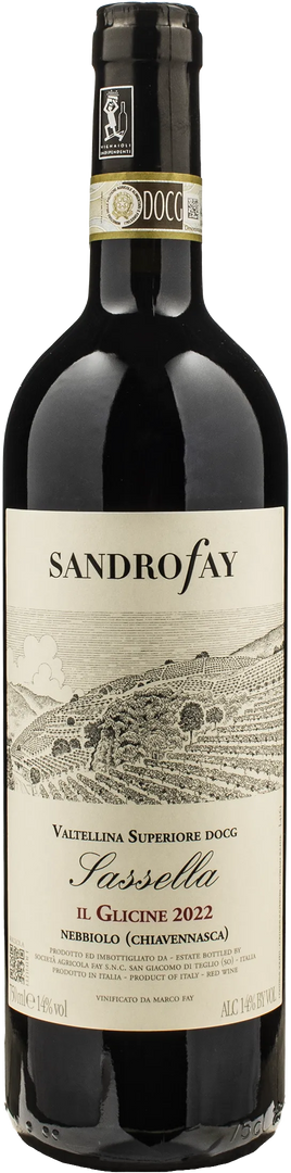 Sandro Fay Valtellina Superiore Sassella Nebbiolo Il Glicine 2022