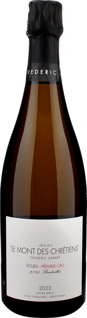 Savart Champagne Ecueil 1er Cru Le Mont des Chretiens Extra Brut 2022