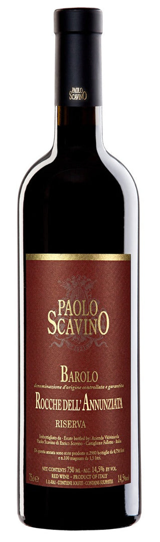 Tenuta Paolo Scavino, Barolo Rocche Annunziata 2019 - Bottle Hero