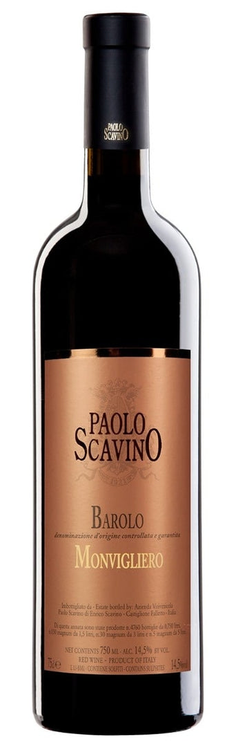 Tenuta Paolo Scavino, Barolo Monvigliero 2017 - Bottle Hero