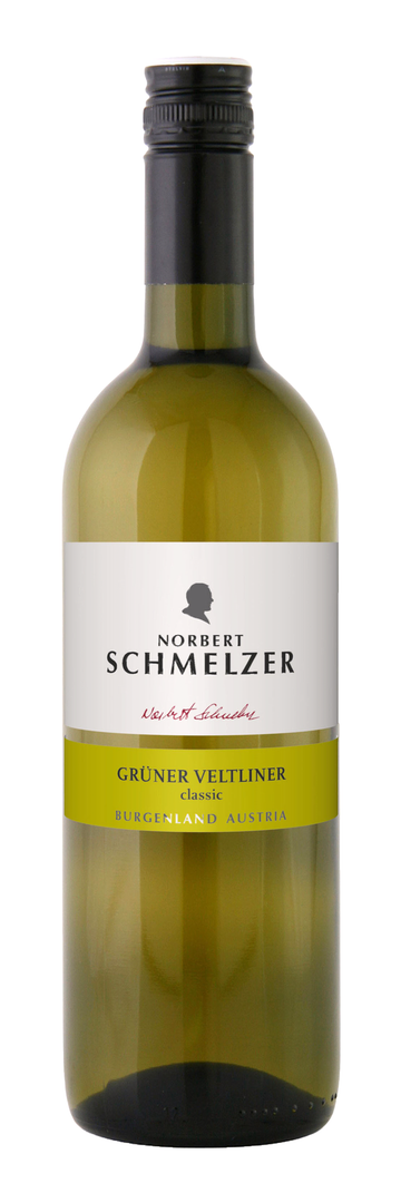 Norbert Schmelzer, Gruner Veltliner Classic 2025 White - Bottle Hero