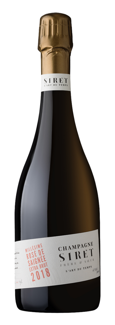 Champagne Siret, Champagne Rosé de Saignée Extra Brut 2020 - Bottle Hero