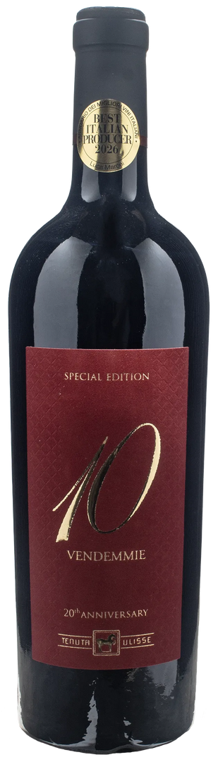 Tenuta Ulisse 10 Vendemmie Special Edition 20esimo Anniversario Rosso - Bottle Hero