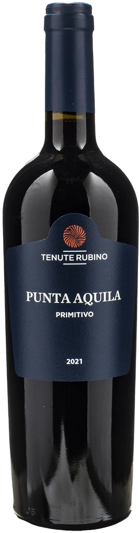 Tenute Rubino Primitivo Punta Aquila 2021 - Bottle Hero