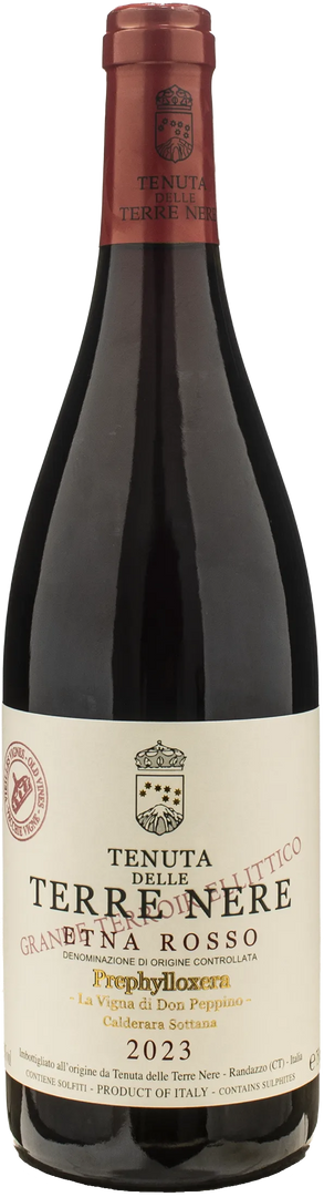 Terre Nere Etna Rosso Prephylloxera La Vigna di Don Peppino Calderara Sottana 2023