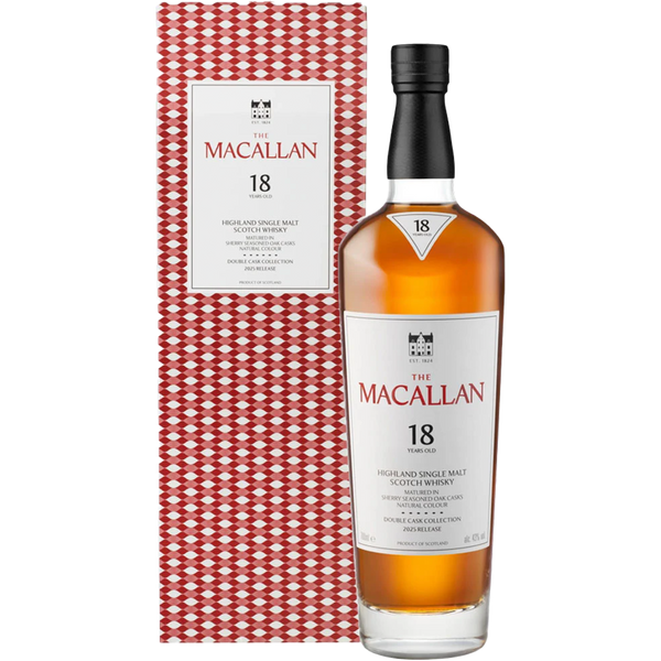 The Macallan Double Cask 18 Year Old Single Malt Scotch Whisky, Release 2025