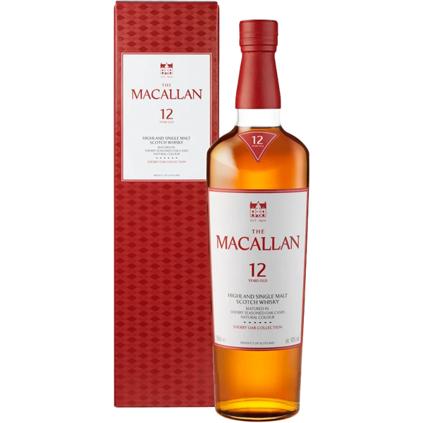 The Macallan Sherry Oak Cask 12 Year Old Single Malt Scotch Whisky