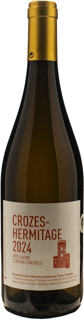 Thierry Alexandre Crozes Hermitage Blanc 2024 - Bottle Hero