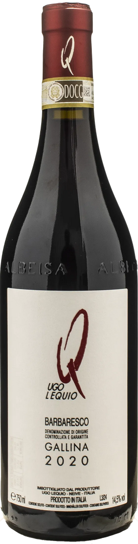 Ugo Lequio Barbaresco Gallina 2020