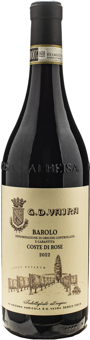 Vajra G.D. Barolo Coste di Rose 2022 - Bottle Hero