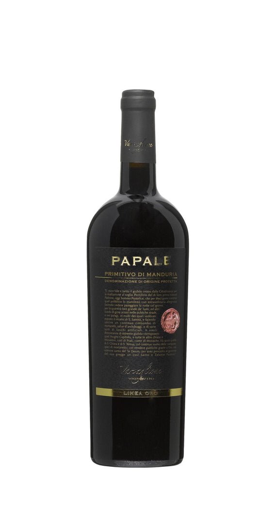 Varvaglione, Papale Linea Oro Primitivo di Manduria 2021 - Bottle Hero