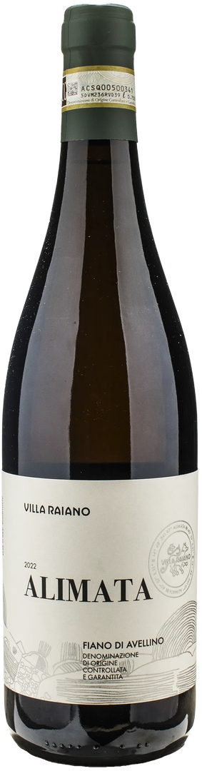 Villa Raiano Fiano di Avellino Alimata 2022 - Bottle Hero