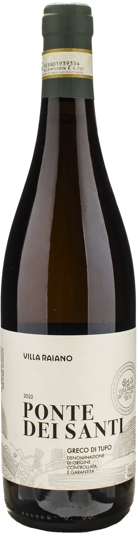 Villa Raiano Greco di Tufo Ponte dei Santi 2022 - Bottle Hero
