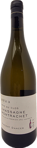 Vincent Dancer Chassagne-Montrachet 1Cru Tete Du Clos Blc 2023 - Bottle Hero