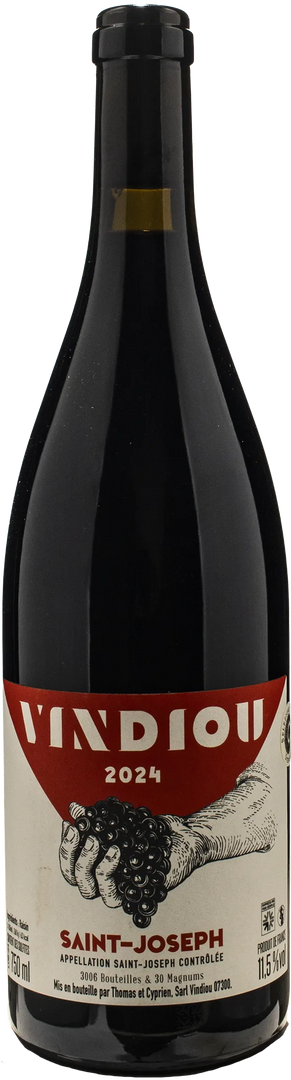 Vindiou Saint Joseph 2024 - Bottle Hero