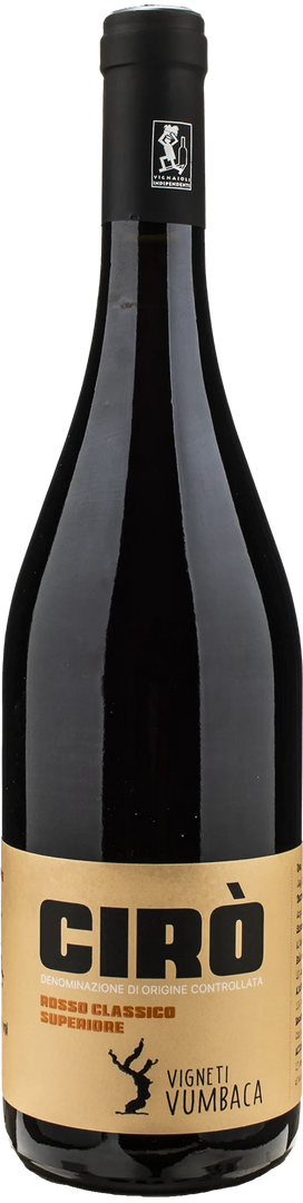 Vumbaca Ciro Rosso Classico Superiore 2023 - Bottle Hero
