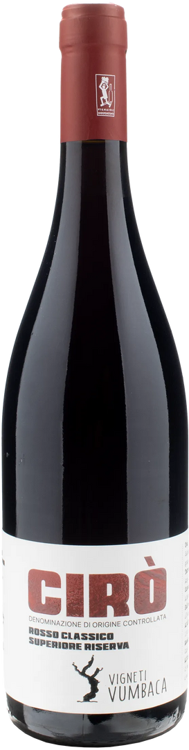 Vumbaca Ciro Rosso Classico Superiore Riserva 2021 - Bottle Hero