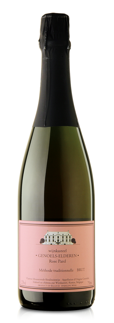 Wijnkasteel Genoels-Elderen Haspengouw BOB Rosé Parel Brut Rosé 2023 - Bottle Hero
